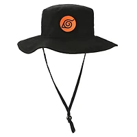 Men's Black Naruto Bucket Hat