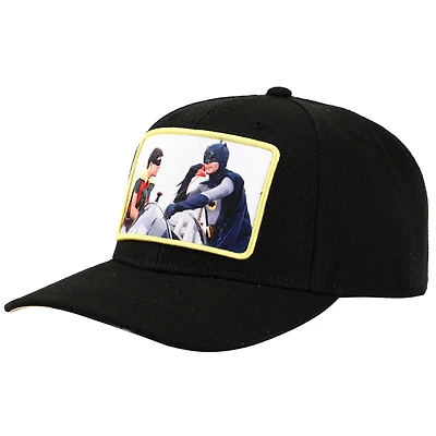 Youth  Black Batman Snapback Hat