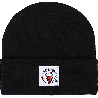 Unisex  Black Stranger Things  Cuffed Knit Hat