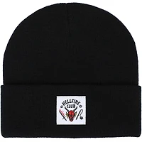 Unisex  Black Stranger Things  Cuffed Knit Hat