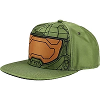 Youth Olive Halo Snapback Hat