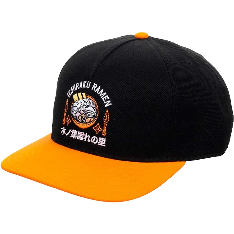 Youth  Black Naruto Snapback Hat