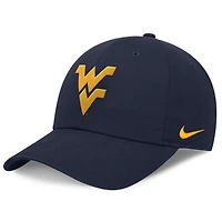 Men's Nike Navy West Virginia Mountaineers Club Dri-FIT Adjustable Hat