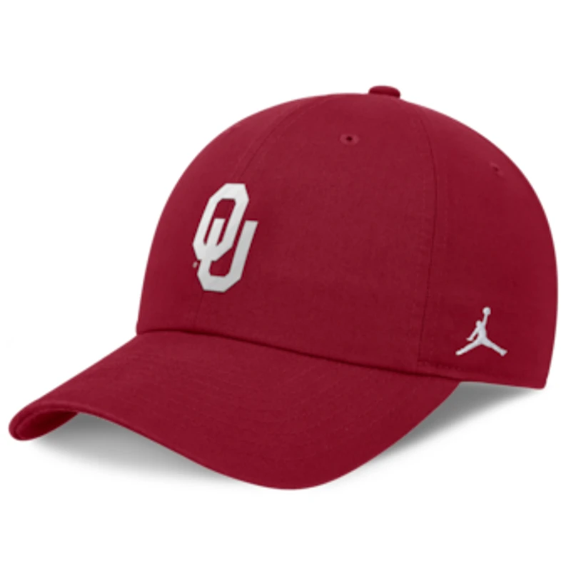 Men's Jordan Brand Crimson Oklahoma Sooners Club Adjustable Hat