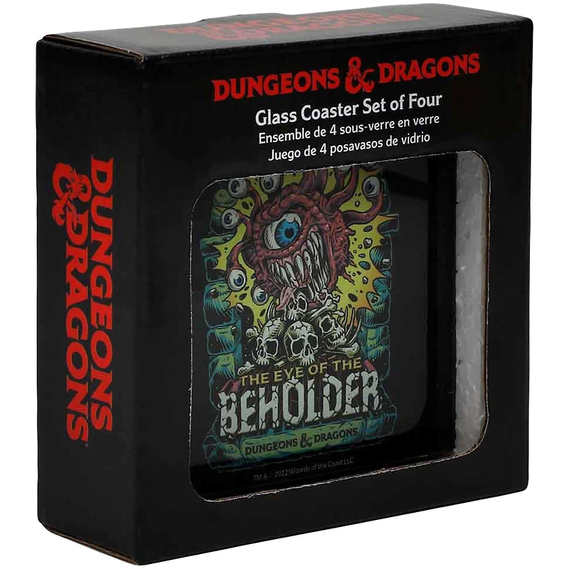 Dungeons & Dragons Four Coaster Set