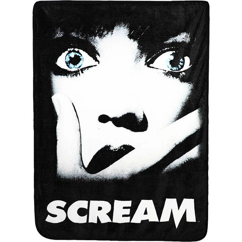 Scream 45" x 60" Throw Blanket
