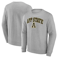 Men's Gray Appalachian State Mountaineers Campus Sweatshirt