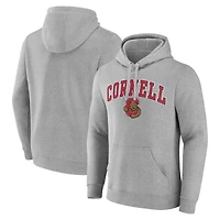 Men's Gray Cornell Big Red Campus Pullover Hoodie