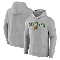 Men's Gray Florida A&M Rattlers Campus Pullover Hoodie