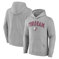 Men's Gray Fordham Rams Campus Pullover Hoodie