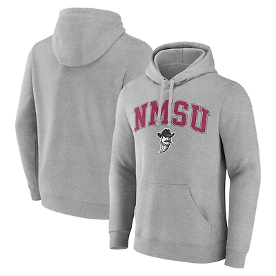 Men's Gray New Mexico State Aggies Campus Pullover Hoodie