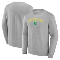 Men's Gray Norfolk State Spartans Campus Sweatshirt