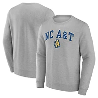 Men's Gray North Carolina A&T Aggies Campus Sweatshirt