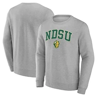 Men's Gray NDSU Bison Campus Sweatshirt