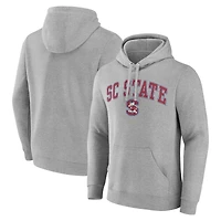 Men's Gray South Carolina State Bulldogs Campus Pullover Hoodie