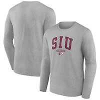 Men's Gray Southern Illinois Salukis Campus Long Sleeve T-Shirt