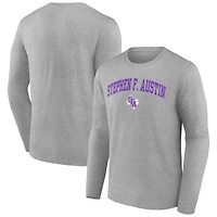 Men's Gray Stephen F Austin Lumberjacks Campus Long Sleeve T-Shirt