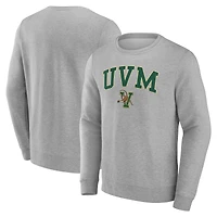 Men's Gray Vermont Catamounts Campus Sweatshirt