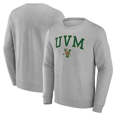 Men's Gray Vermont Catamounts Campus Sweatshirt