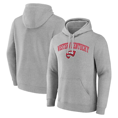 Men's Gray Western Kentucky Hilltoppers Campus Pullover Hoodie