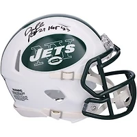 Darrelle Revis New York Jets Autographed Riddell 1998-2018 Throwback Speed Mini Helmet with "HOF 23" Inscription