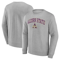 Men's Gray Alcorn State Braves Campus Sweatshirt