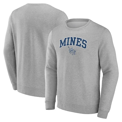 Men's Gray Colorado School of Mines Orediggers Campus Sweatshirt