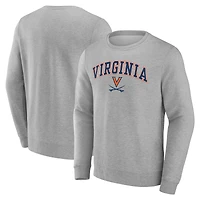 Men's Gray Virginia Cavaliers Campus Sweatshirt