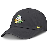 Men's Nike Anthracite Oregon Ducks Club Dri-FIT Adjustable Hat