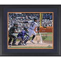 Miguel Cabrera Detroit Tigers Autographed Framed 16'' x 20'' 3000th Hit Photograph