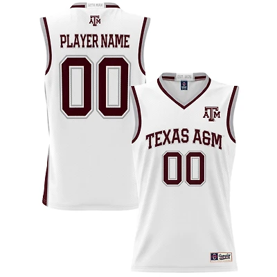 Unisex GameDay Greats  White Texas A&M Aggies NIL Pick-A-Player Lightweight Women's Basketball Jersey