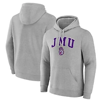 Men's Gray James Madison Dukes Campus Pullover Hoodie