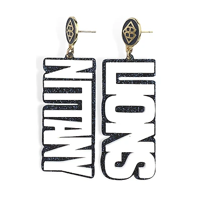 Brianna Cannon Penn State Nittany Lions Large Word Earrings