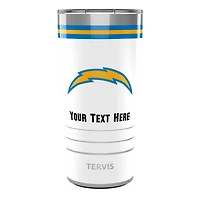 Tervis Los Angeles Chargers 20oz. Personalized Arctic Stainless Steel Tumbler
