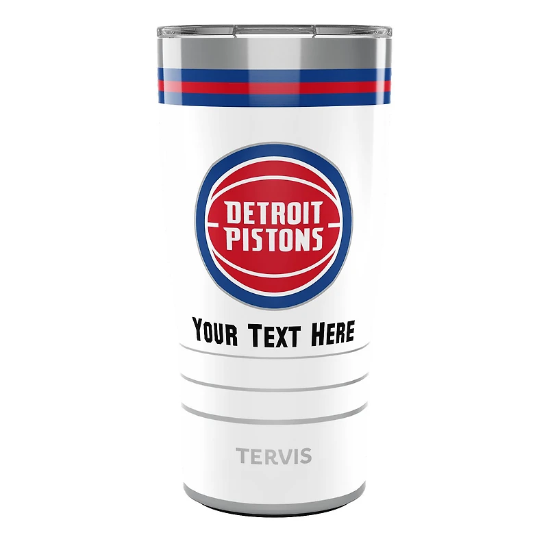 Tervis Detroit Pistons 20oz. Personalized Arctic Stainless Steel Tumbler