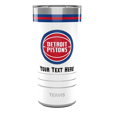 Tervis Detroit Pistons 20oz. Personalized Arctic Stainless Steel Tumbler