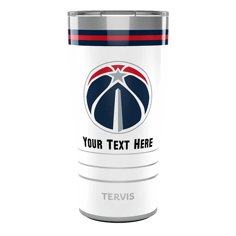 Tervis Washington Wizards 20oz. Personalized Arctic Stainless Steel Tumbler