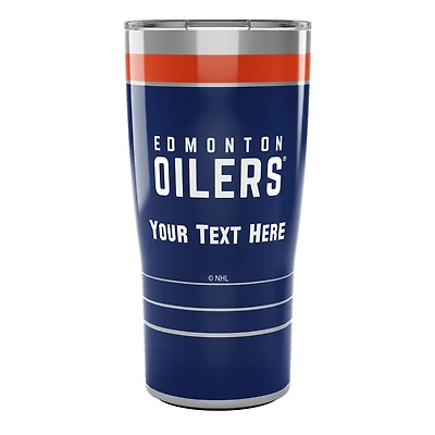 Tervis Edmonton Oilers 20oz. Personalized MVP Fan Stainless Steel Tumbler