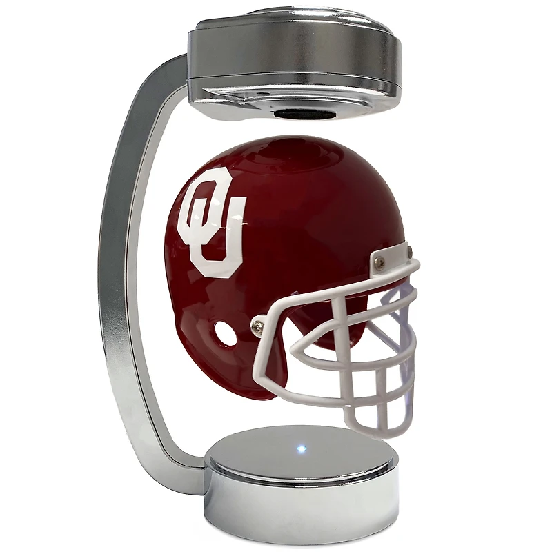 Oklahoma Sooners Chrome Base Mini Hover Helmet