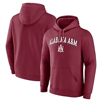 Men's Maroon Alabama A&M Bulldogs Campus Pullover Hoodie