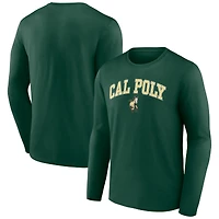Men's Forest Green Cal Poly Mustangs Campus Long Sleeve T-Shirt