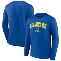 Men's Royal Delaware Fightin' Blue Hens Campus Long Sleeve T-Shirt