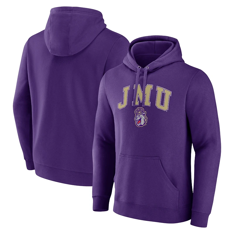 Men's Purple James Madison Dukes Campus Pullover Hoodie