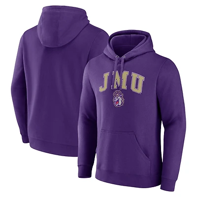 Men's Purple James Madison Dukes Campus Pullover Hoodie