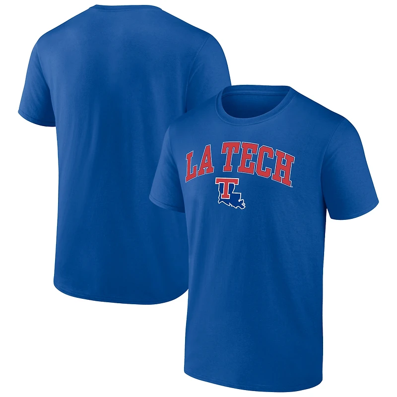 Men's Royal Louisiana Tech Bulldogs Campus T-Shirt