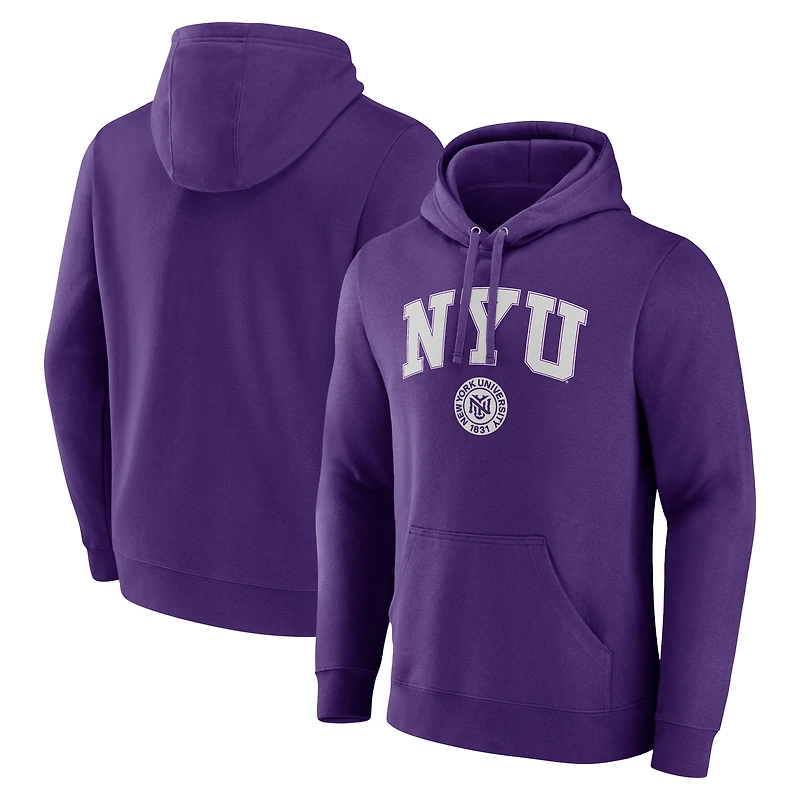 Men's Purple NYU Violets Campus Pullover Hoodie