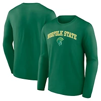 Men's Green Norfolk State Spartans Campus Long Sleeve T-Shirt