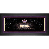 LSU Tigers 2023 NCAA Women's Basketball National Champions Framed 10" x 30" Panoramic Collage