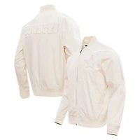 Men's Pro Standard Cream Dallas Cowboys Neutral Full-Zip Jacket