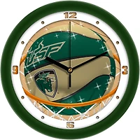 South Florida Bulls 11.5" Suntime Slam Dunk Wall Clock